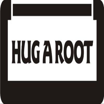 1080 Graphics 3 - Hug A Root 1 1/4" x 3" Hard Hat Biker Helmet Stickers Bs201