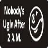 1080 Graphics 3 - Nobody's Ugly After 2 A.M. 1 1/4" x 3" Hard Hat Biker Helmet Stickers Bs435 view 1