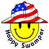 1080 Graphics 3 - Happy Swamper Smiley USA Hardhat Oilfield Helmet Toolbox Sticker H904