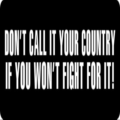 1080 Graphics 3 - Don't Call It Your Country Hard Hat/Biker Helmet Sticker BS 743