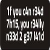 1080 Graphics 3-1f You Can Read This You Really Need to Get Laid 1 1/4" x 3" Hard Hat Biker Helmet Stickers Bs009 view 1