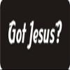 1080 Graphics 3 - Got Jesus 1 1/4" x 3" Hard Hat Biker Helmet Stickers Bs170 view 1