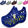 Asifn Water Shoes Women Men Sandals Beach Shoes Casual Beach Mesh Outdoor Sport Massage (Men US10.5=CN45, Blue)(10.5 M US Men - 11.5 M US Women,27.5 cm Heel to Toe view 1