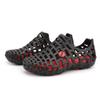 Asifn Water Shoes Women Men Sandals Beach Shoes Casual Beach Mesh Outdoor Sport Massage (Men US10.5=CN45, Black)(10.5 M US Men - 11.5 M US Women,27.5 cm Heel to Toe view 2