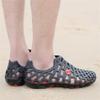 Asifn Water Shoes Women Men Sandals Beach Shoes Casual Beach Mesh Outdoor Sport Massage (Men US10.5=CN45, Black)(10.5 M US Men - 11.5 M US Women,27.5 cm Heel to Toe view 3