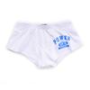 TADUANO Men's Underwear Boxer Trunks Sexy Low Rise Cut Fashion Sports Style (XL, White) view 3