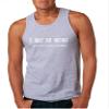 ALLNTRENDS Men's Tank Top I May Be Wrong But Its Highly Unlikely Funny Top (M, Heather Grey White) view 1