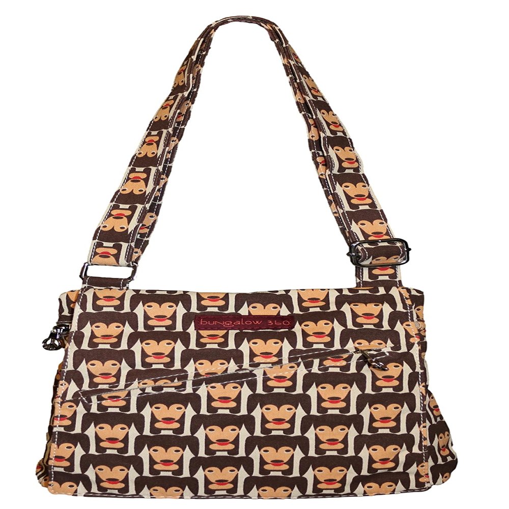 Bungalow 360 Small Messenger Bag (Happy Dog)