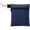 BuyAgain Golf Tee Pouch, 5.62 X 6.87 Inch Professional Zipper Golf Tee/Ball Pouch Bag With Metal Lobster Claw Clip. view 1