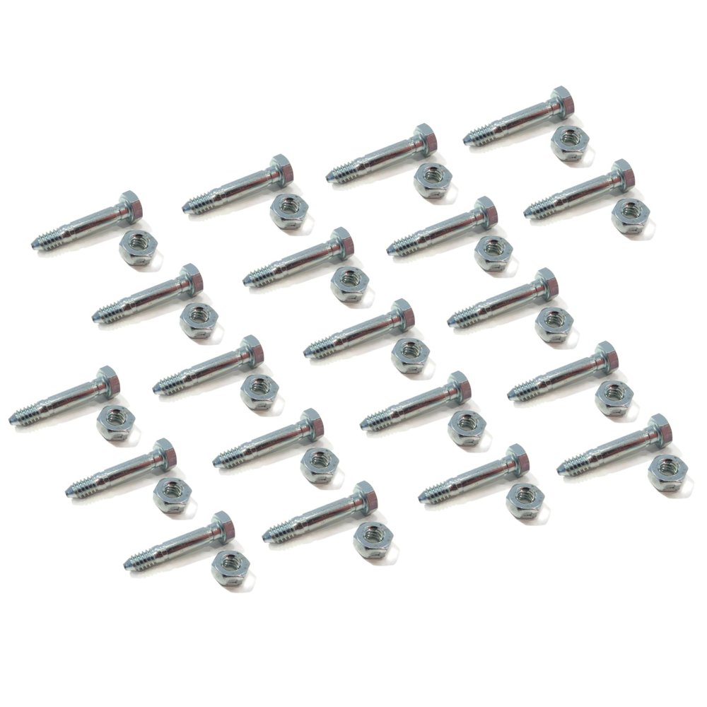 The ROP Shop (20) Shear PIN Bolts for Ariens 532005 53200500 Snowblowers Snowthrowers Auger