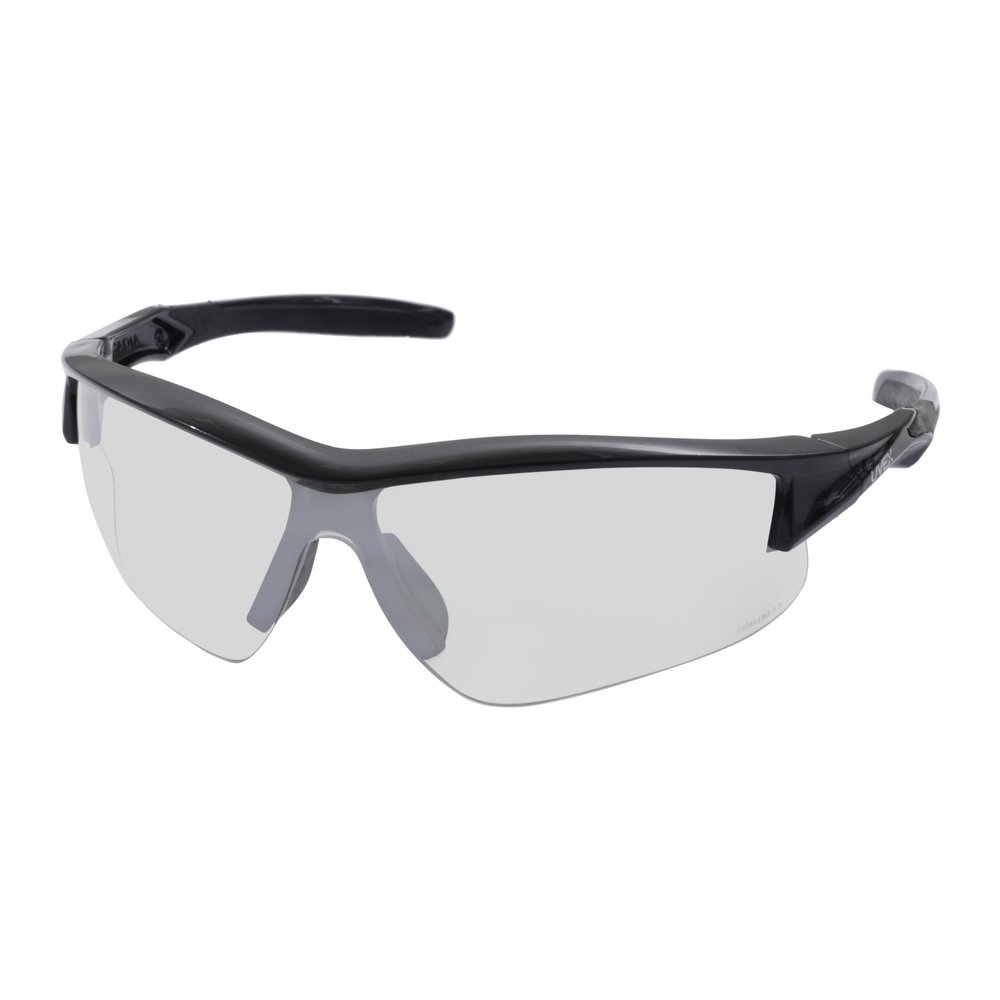 Howard Leight R-02216 Acadia Shooter's Safety Eyewear, SCT Reflect 50 Lens, Black Frame, Hard Coat Coating