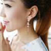 Grace Jun Fashion AAA CZ Butterfly Clip on Earrings No Pierced for Women (Rose gold plated ear clip) view 2