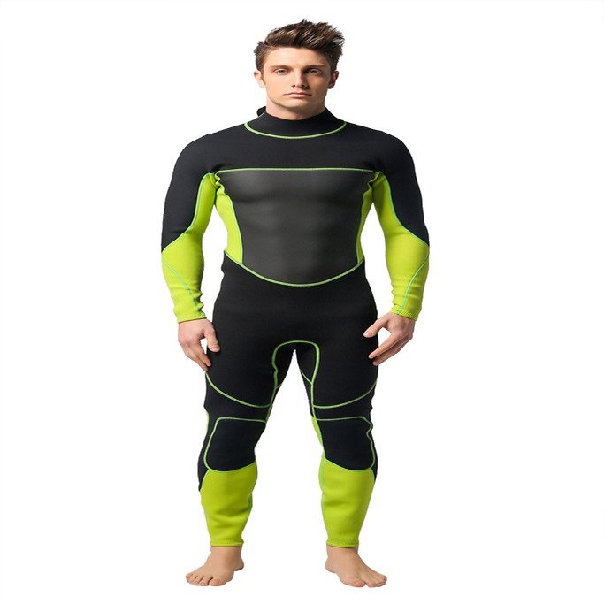 SanguineSunny Men's Neoprene Wetsuit 3mm Full Body Triathlon Diving Suit