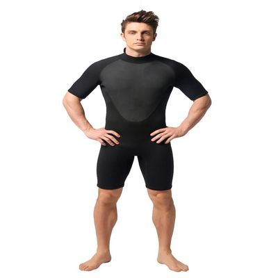 SanguineSunny Men's Neoprene Wetsuit 3mm Shorty Triathlon Diving Suit