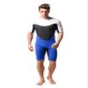 SanguineSunny Men's Neoprene Wetsuit 3mm Shorty Triathlon Diving Suit view 1