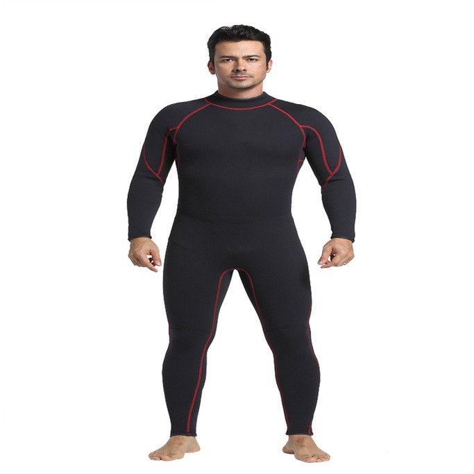 SanguineSunny Men's Neoprene Wetsuit 3mm Full Body Triathlon Diving Suit