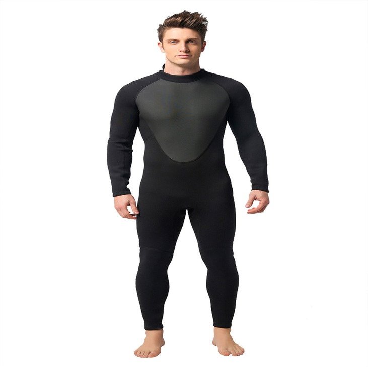 SanguineSunny Men's Neoprene Wetsuit 3mm Full Body Triathlon Diving Suit