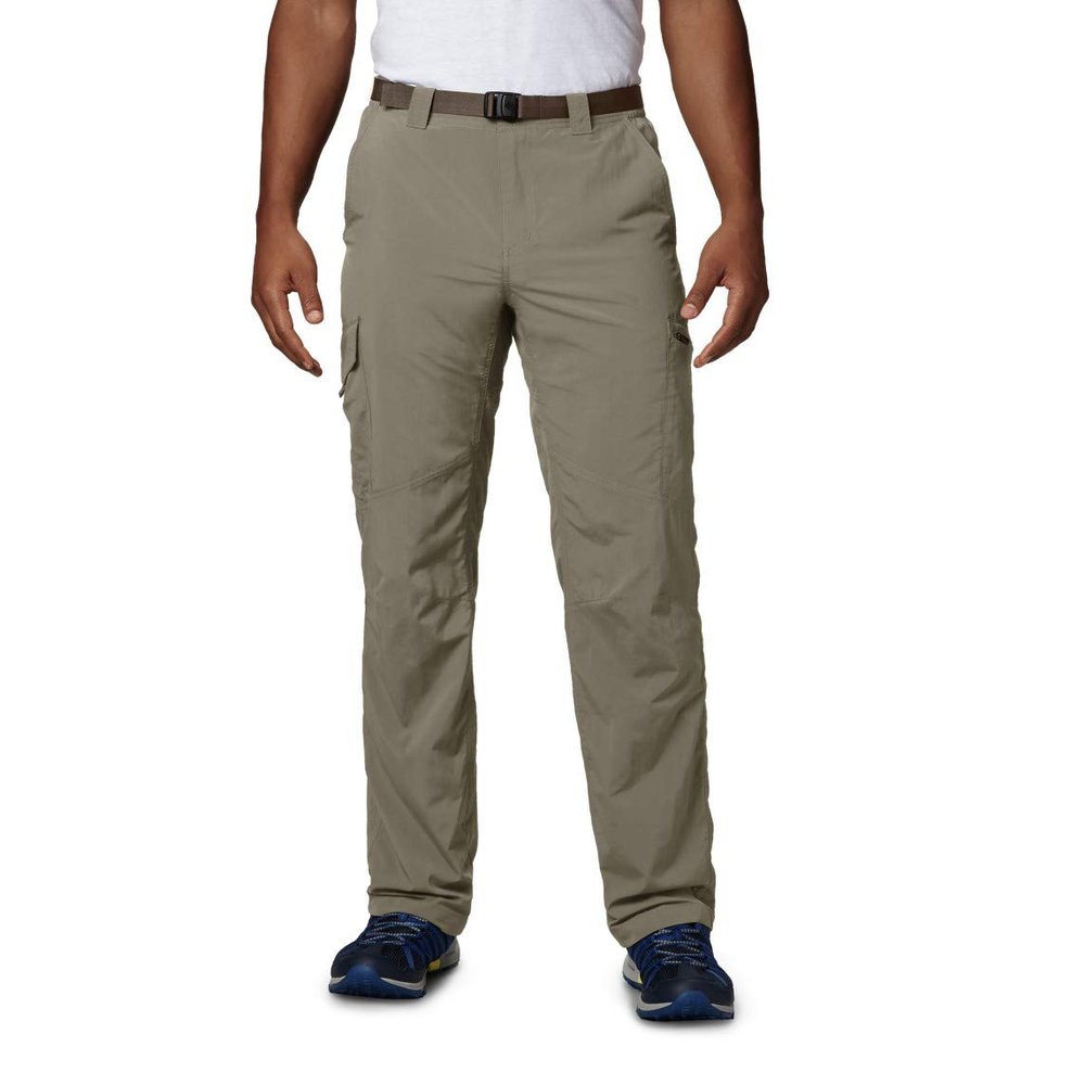 Columbia Men's Silver Ridge Cargo Pant, Tusk, 42W x 36L