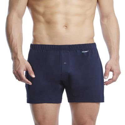 2(X)IST Men's Pima Cotton Knit Boxer Shorts
