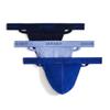 2(X)IST Men's Essential Cotton Y-Back Thong 3-Pack view 1