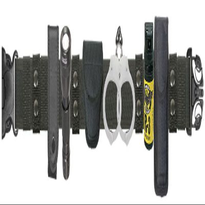 FIRST CLASS POLICE, SHERIFF AND SECURITY NYLON DUTY BELT COMBO (2X-Large)