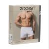 2(X)IST Men's Pima Cotton Knit Boxer Shorts White view 3