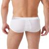 2(X)IST Men's Essential Cotton Fly Front Brief 3-Pack Pure White view 2