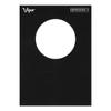 Viper Defender III Extended Length Dartboard Surround Wall Protector, Fits 17.75" and 18" Bristle Dartboards, Compression-Fit Easy Mounting, 45" H x 32" W x 1" Thickness, Black view 1