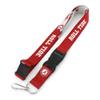 Aminco NCAA Alabama Crimson Tide Slogan Lanyard, red, 22"""