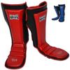Ultima GelTech MMA Muay Thai Grappling Shin Instep Shin Guards (Red, X-Large) view 1