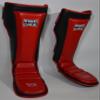 Ultima GelTech MMA Muay Thai Grappling Shin Instep Shin Guards (Red, X-Large) view 4