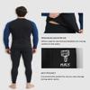 Lemorecn Mens 3mm Wetsuits Jacket Long Sleeve Neoprene Wetsuits Top(2031blackblueXL) view 4