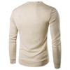 2017 Spring Summer New Men's Casual Sweater City Fashion V Collar Long Sleeved Cardigan Single-Breasted Sweater Coffee view 4