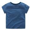 Motecity Fashion Little Boys' Sharks Printed T-Shirt Blue 5T view 2
