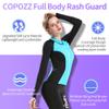 COPOZZ Womens Wetsuit Full Body Swimsuit for Women  Front Zip Wet Suit for Snorkeling, Surfing, Scuba Gear, Paddleboarding, Water Sports view 4