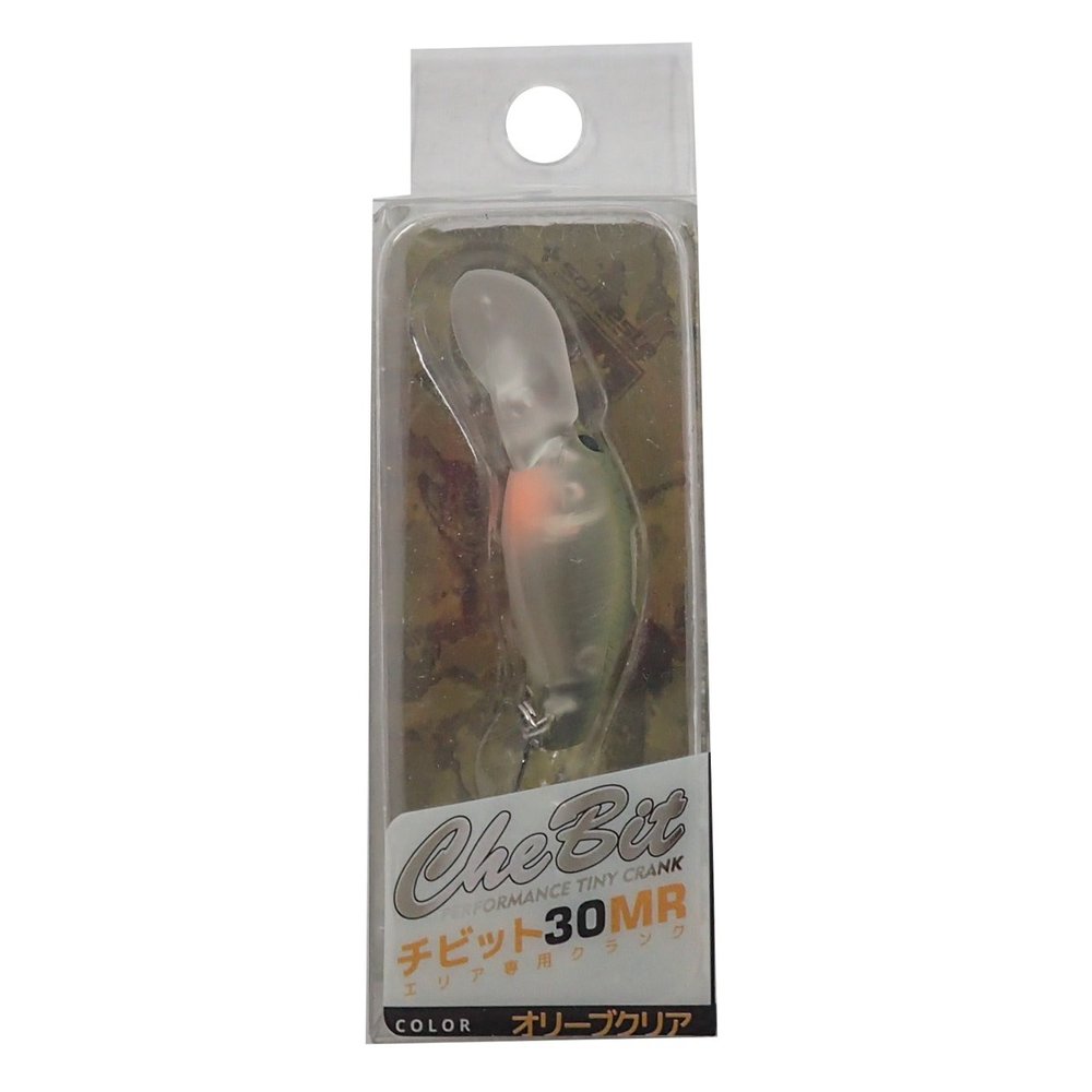 Shares SOLFIESTA Chibit Lure, 30MR / 3, Olive Clear