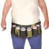 6 Packs Beer Soda Can Holster, Outdoor Drink Bottle Bag Party Holder Belt for Camping Hiking and Picnic (Camouflage) view 2