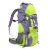 UNISTRENGH 60L Internal Frame Hiking Camping Backpack with Rain Cover Lightweight Outdoor Travel Daypack for Climbing Touring, Cyan view 1