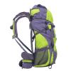 UNISTRENGH 60L Internal Frame Hiking Camping Backpack with Rain Cover Lightweight Outdoor Travel Daypack for Climbing Touring, Cyan view 3