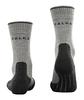 FALKE Women's TK2 Explore Wool Silk Hiking Socks, Merino Wool Silk, Breathable Quick Dry, Mid Calf, Medium Padding, Grey (Light Grey 3400), 8-9, 1 Pair view 2