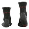 FALKE Women's TK2 Explore Wool Silk Hiking Socks, Mid Calf, Medium Padding, Breathable Quick Dry, Wool Silk, Grey (Anthracite Melange 3080), 8-9, 1 Pair view 2