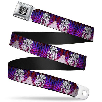 Buckle-Down Seatbelt Belt - Evoke 2 RoboBear - 1.0" Wide - 20-36 Inches in Length