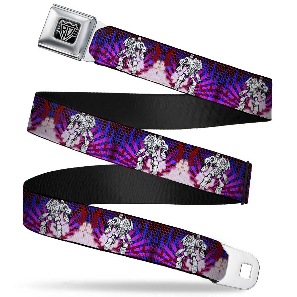 Buckle-Down Seatbelt Belt - Evoke 2 RoboBear - 1.0" Wide - 20-36 Inches in Length