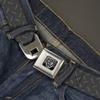 Buckle-Down Seatbelt Belt - Diamond Plate Grays - 1.0" Wide - 20-36 Inches in Length view 2