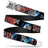 Buckle-Down Seatbelt Belt - THOR Poses/Hammer - 1.0" Wide - 20-36 Inches in Length view 1