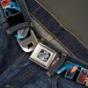 Buckle-Down Seatbelt Belt - THOR Poses/Hammer - 1.0" Wide - 20-36 Inches in Length view 2