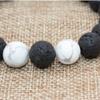 Bivei Lava Rock Stone Essential Oil Diffuser Bracelet - Natural Semi Precious Gemstone Beads Healing Crystal Bracelet view 3