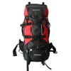 UNISTRENGH 80L Internal Frame Backpack Hiking Camping Backpacking Water Resistant Pack Trekking Bag with RainCover (Red) view 1