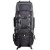 UNISTRENGH 80L Internal Frame Backpack Hiking Camping Backpacking Water Resistant Pack Trekking Bag with RainCover (Gray) view 1