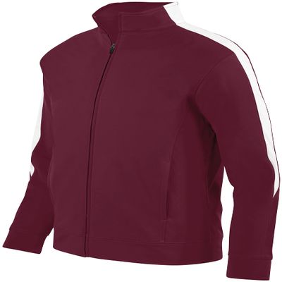 Augusta Sportswear Medalist Jacket 2.0 Maroon/White 2XL
